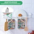 thumbnail image 4 of Yayeee Pot Holders Kitchen Heat Resistant with Pocket 7"x9.8" Cotton Oven Cooking Hot Pads, Large Retro Collection Pattern, 4 of 7