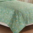 thumbnail image 3 of Samara Green Paisley Full/Queen 3 Piece Quilt Set, 3 of 5