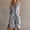 #0371-Gray, variant on Women's Summer 2 Piece Outfits Sleeveless Matching Sets Button Down V Neck Vest Waistcoat and Pockets Shorts