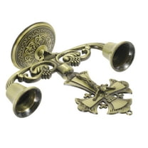 unbranded Candlestick Holder 2-head Decorative Candle Stand Zinc Alloy Candle Holder