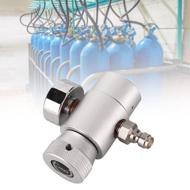 Regulador de soda, adaptador de recarga de cilindro de CO2 Regulador de cilindro C Adaptador de cilindro C Optimizado para la excelencia