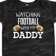 thumbnail image 4 of Inktastic Watching Football with My Daddy Boys or Girls Baby Bodysuit, 4 of 5