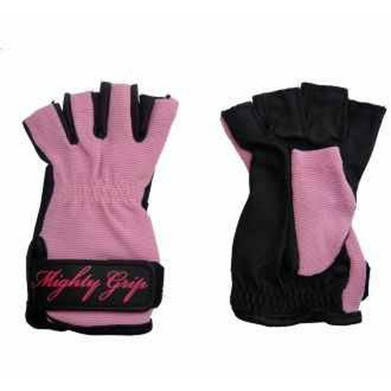 Pink Mighty Grip Pole Dance Non-Tacky Medium Gloves (1 pair)