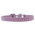 thumbnail image 3 of Dog, Puppy  Pet Fashion Collar, "Bright Pink Crystal Rimsets", 3 of 11