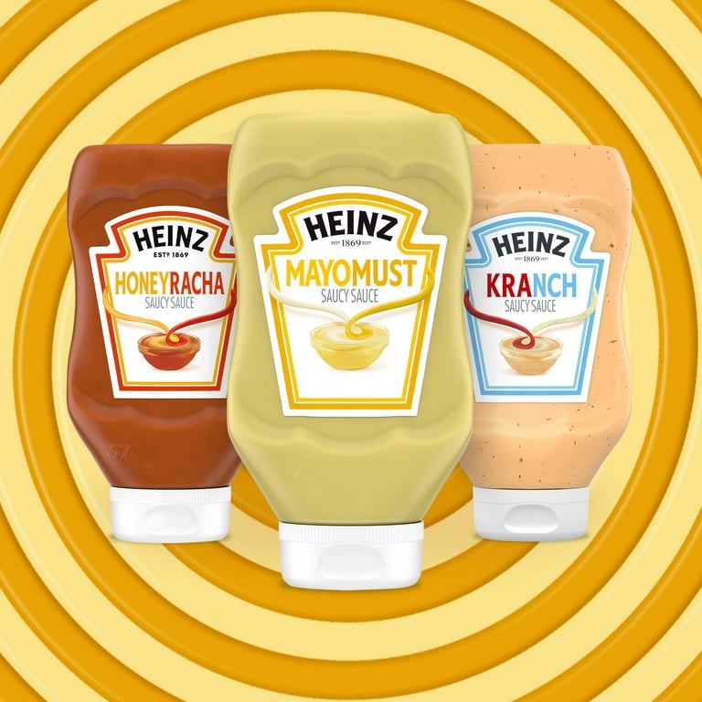 Aftale rulle insekt Heinz Mayomust Mayonnaise & Mustard Sauce, 19 fl oz Bottle - Walmart.com