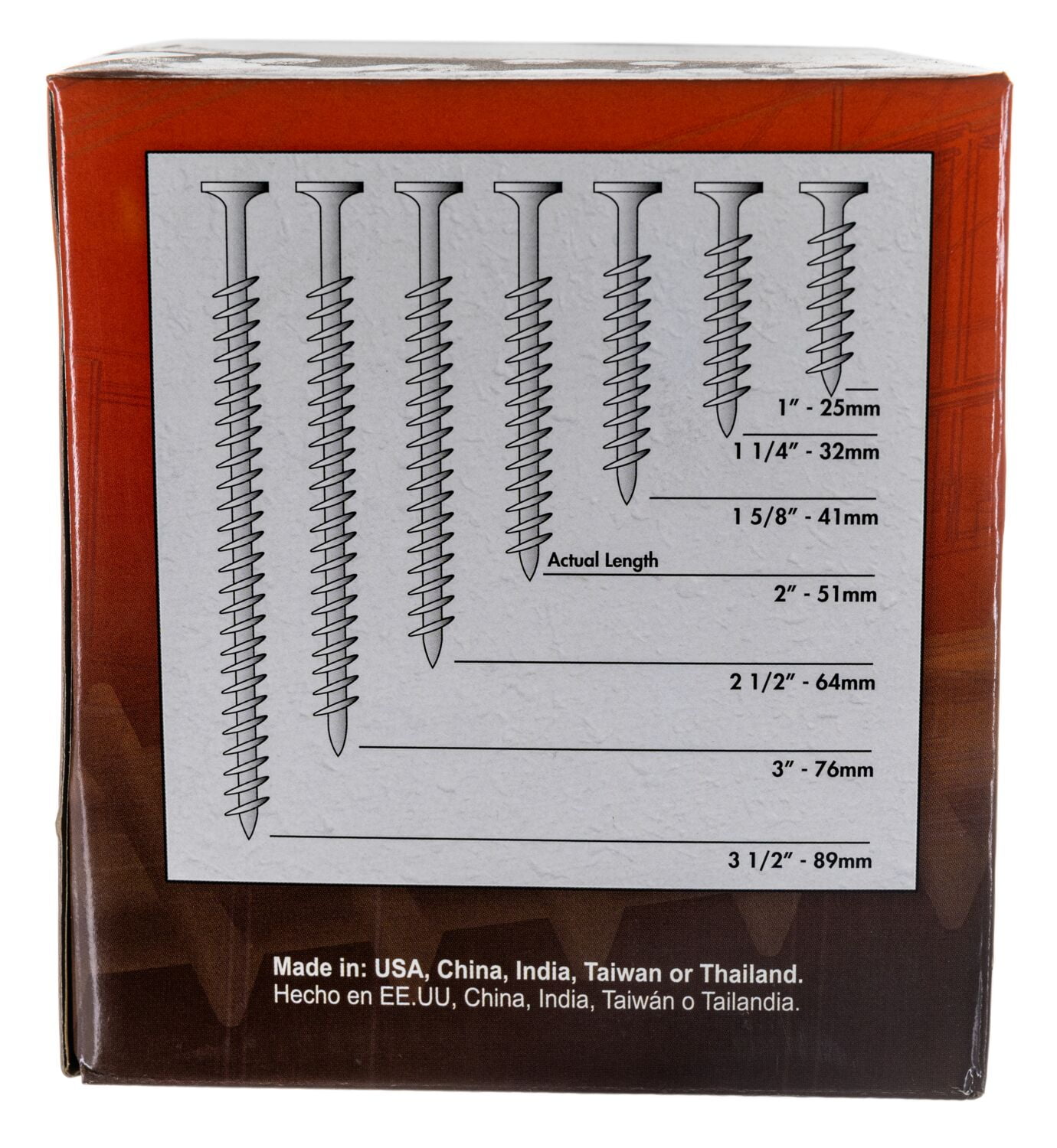 #6 x 1" Black Phosphate Steel Coarse Thread Phillips Bugle Head Drywall Screws DWSCR-062