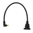 thumbnail image 3 of 90 Degree Right Angle Mini  Female To Mini  Male 0.3Meters Cable, Mini DisplayPort V1.2 Displayport Adapter For QXGA 2560x1600 Resolution Output, 3 of 8