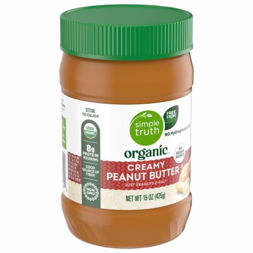 2X - Simple Truth Organic Peanut Butter Creamy 15 oz