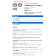 thumbnail image 2 of Rear Brake Pad and Rotor Kit - Compatible with 2015 - 2020 Audi S3 2016 2017 2018 2019, 2 of 2