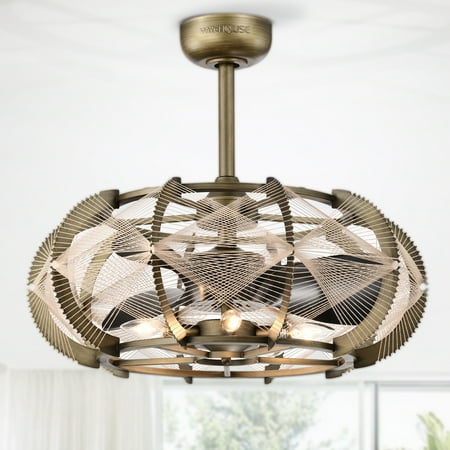 UPC: 0653341712684 | Xhosa 25 Inch Rope String Design Fandelier