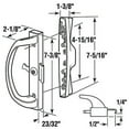 thumbnail image 2 of Prime-Line Products C 1263 Clamp Type Sliding Door Latch, White, 2 of 2