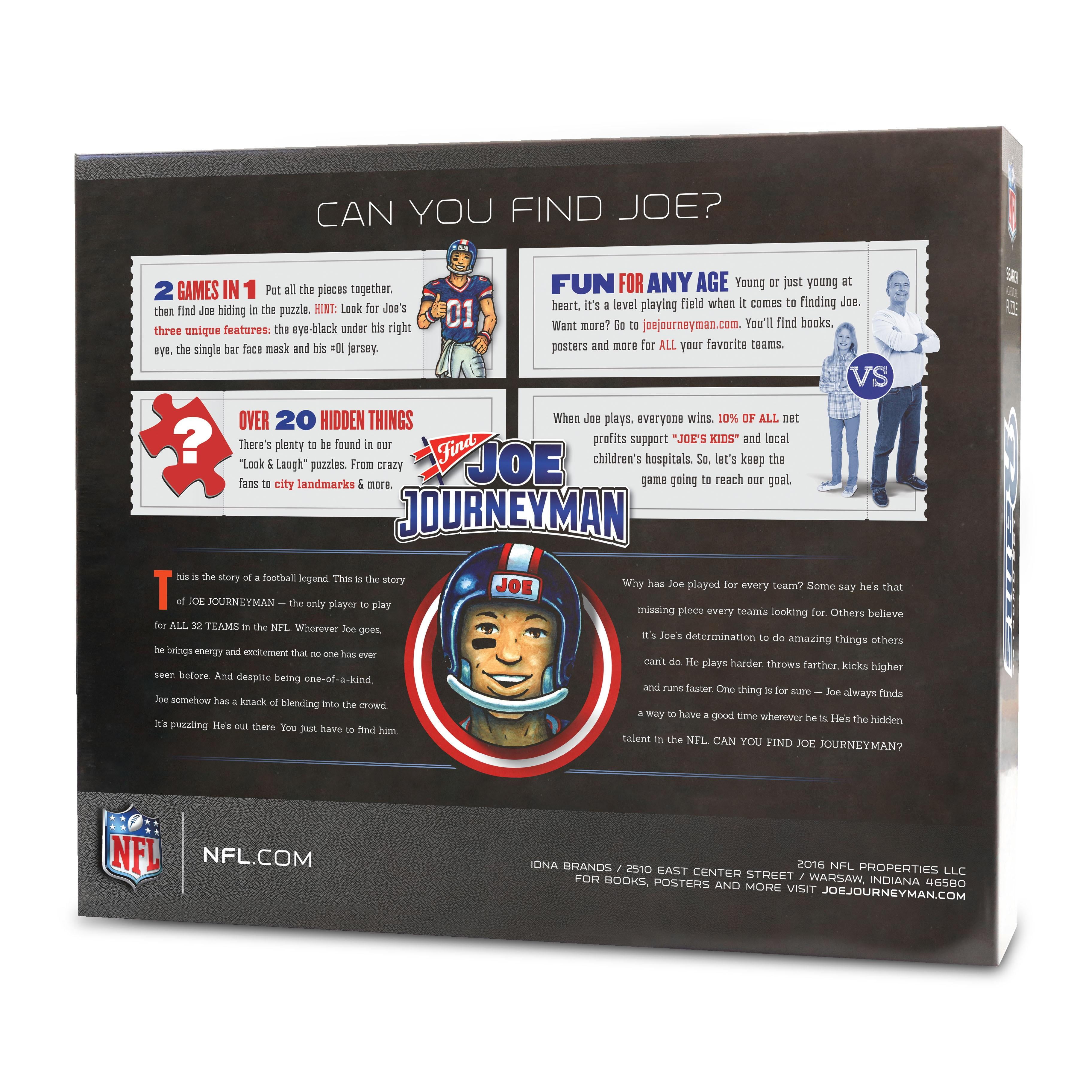 YouTheFan NFL Rams Joe Journeyman Puzzle - 500 PC
