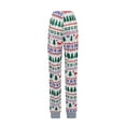 thumbnail image 3 of Seyurigaoka Parent-child Pajamas, Christmas Tree Print Pullover, Pants, Jumpsuit, 3 of 5