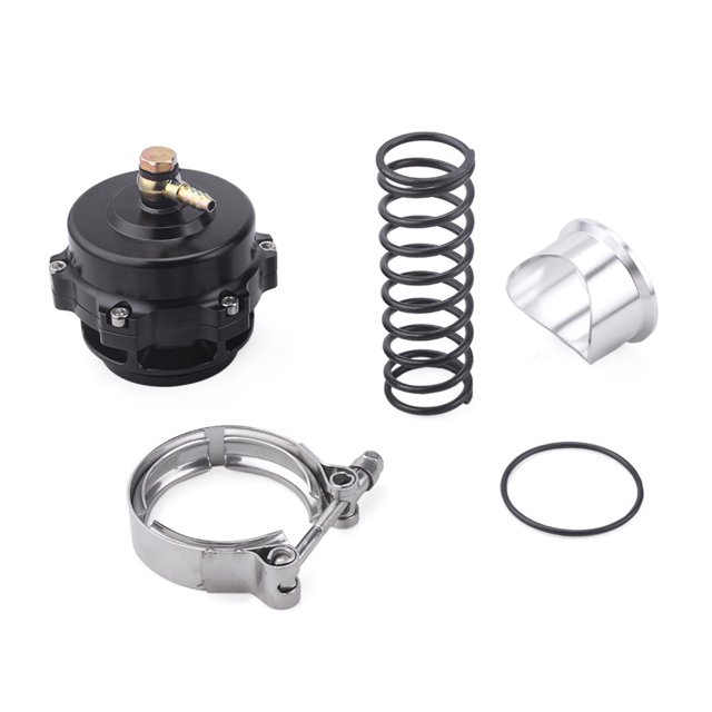 Válvula Alivio Presión Bsvklp Turbina BOV Modificada para Coche 50MM 35PSI negro