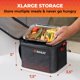 thumbnail image 3 of INHEAT - Horno calentador de alimentos portátil, 110 V, aislado, de calentamiento rápido, mini fiambrera calentada, para camping, trabajo, oficina, fiambreras eléctricas personales para adultos que, 3 of 5