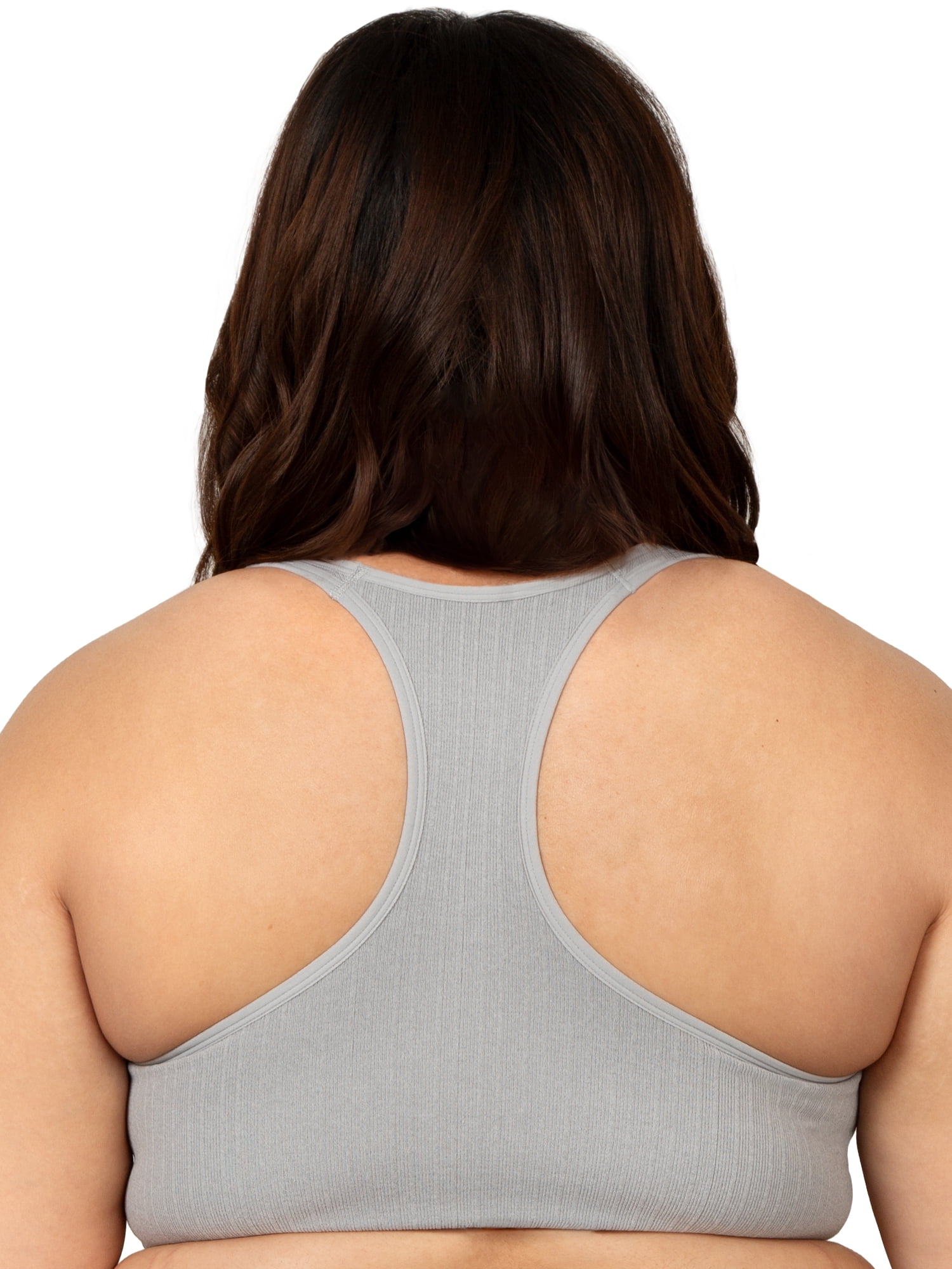 Fresh by Fruit of the Loom Juniors So Sporty Seamless Racerback Crop Top, Style FR137W, Sizes XS to 3XL