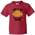 thumbnail image 3 of Inktastic Taco Lover Mexican Food Youth T-Shirt, 3 of 5