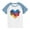 A-Light Blue, variant on Boys Girls Crew Neck Shirts Kids Tween Color Blocked Short Sleeve Top Casual Summer Soft Raglan Tees Cute Rainbow Heart Blouse 3-15 Years C-Yellow