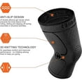 thumbnail image 3 of CAMBIVO 2 Pack Knee Brace, Knee Compression Sleeve Support for Running, Meniscus Tear, Arthritis, Joint Pain Relief, S-XXL, 3 of 6