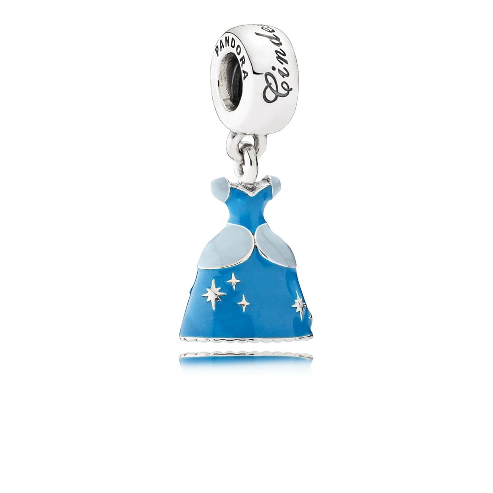 Pandora Disney, Cinderella's Dress Charm 791578ENMX