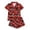 Z06-Orange, variant on Miaoju Summer Pajamas for Women 2 Piece Short Sleeve Button Down Soft Sleepwear Halloween Fall Pjs Sets Funny Print Sleepwear