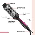 thumbnail image 5 of REVLON Perfect Match Hot Styler reduce el encrespamiento y aumenta el brillo | El cepillo caliente crea rizos, fortalece el cuerpo y aumenta el volumen | Peina y extiende suavemente tu peinado, 5 of 5