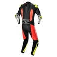 thumbnail image 2 of Alpinestars GP Tech V4 Mens Motorcycle 1-Pc Suit Black/Flo Red/Flo Yellow 48 EUR, 2 of 2