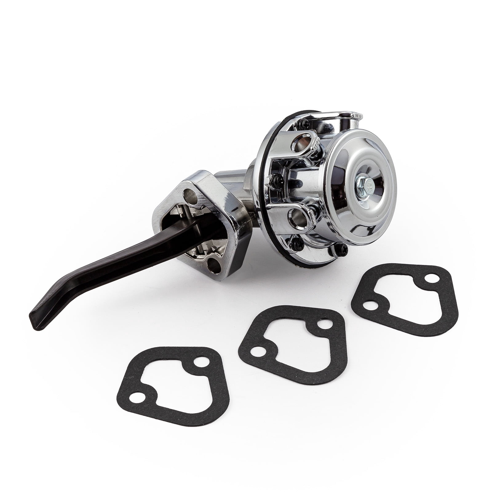 Speedmaster PCE146.1013 Compatible with Ford SB 289 302W High Volume Mechanical Fuel Pump Chrome