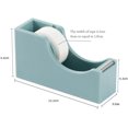 thumbnail image 2 of Tape Dispenser, Desktop Dispenser, Tape Seat, Non-Slip, Easy to Use, Clean Cut（Dark Green）, 2 of 5