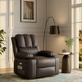 thumbnail image 5 of Oversized Electric Recliner Chair with Massage, Swivel Rocker & USB Charger for Living Room, 5 of 8