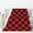 Red Black Buffalo Plaid, variant on PHELIKA Red Black Buffalo Plaid All Season Soft Throw Blanket Lightweight Flannel Fleece Blankets 50"x40"