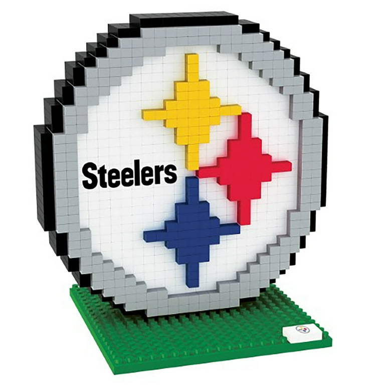NFL: 3D BRXLZ Logo Building Blocks Pittsburgh Steelers