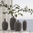 thumbnail image 2 of Blomus 66242 3 x 7 in. Ceola Ceramic Vase, Satellite Taupe, 2 of 2