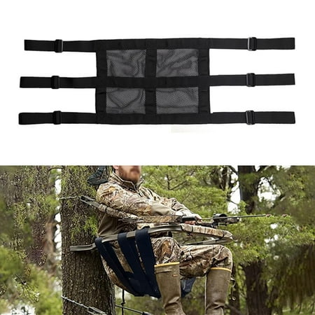 Universal Adjustable Treestand-Seat Replacement Deer Stand Accessories for Hunting Climbing Treestands Ladder Stands Lock on Tree Stands 15.7X11.8