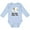 AE-Light Blue, variant on Inktastic My Pop Loves Me Grandson Puppy Boys Long Sleeve Baby Bodysuit
