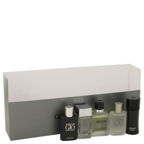 Giorgio Armani Gift Set Travel Set Includes Armani Code Emporio Armani Diamonds Acqua Di Gio Armani and Acqua Di Gio Profumo Walmart