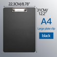 thumbnail image 1 of Feltree Folder Writing Pad Test Paper Storage Box Multifunctional File Box Writing Clamp Board Office Supplies A4 Board Clamp, 1 of 8