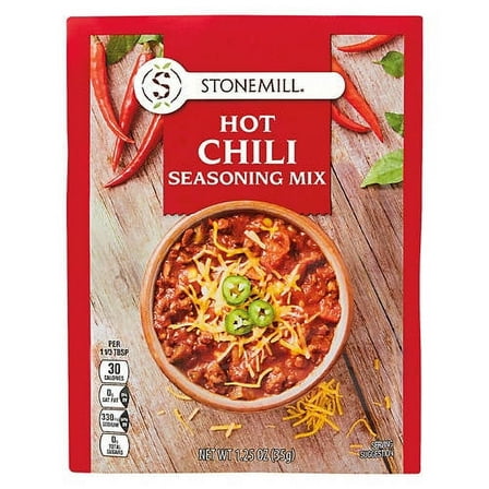 Hot Chili Seasoning Mix, 1.25 oz- Pack of 3