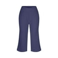 thumbnail image 5 of Women's Casual Pants Comfortable Summer Half Pants for Everyday Use Versatile Design Pairs Well with Jeans and Relaxed Trousers, 5 of 5