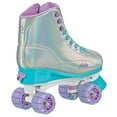 Roller Derby Girls Pixie Holographic Roller Skates with Adjustable