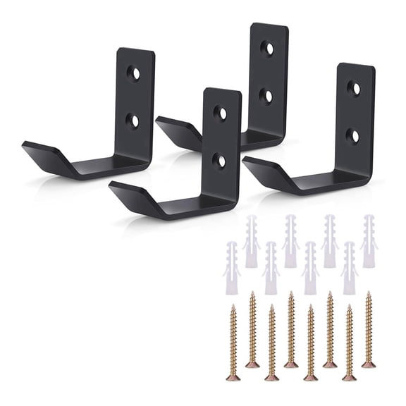 New Arrivals 4 Pcs Jack Stands Wall Mount Organizer, Car Storge Rack/Hanger/Hook Heavy Duty Holder