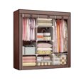thumbnail image 1 of Closet Organizador Armable de Acero Inoxidable | Armario de Almacenamiento para Ropa | Ropero Portatil | Mueble de Tela Impermeable con Cierre | Perchero Guardaropa para Recamara, 1 of 5