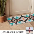 thumbnail image 3 of Colorful Geometric Triangle Diamond Pattern Door Rugs,Washable Non Slip Door Mats Indoor,Decorative Door Mats,Entry Mat Indoor for Entrance,Bedroom,Kitchen,Bathroom,16"x47", 3 of 6