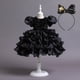 thumbnail image 5 of Vestido de princesa con mangas abullonadas y lentejuelas para niños, vestido de boda, pasarela, disfraz de presentadora, 5 of 6