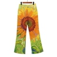 thumbnail image 6 of Bovemsi Wide Leg Pants Woman 2025 New Summer Flower Lightweight And Loose Casual Colorful Imitation Jeans Travel Pants, 6 of 9