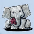 thumbnail image 2 of CafePress - Kiniart Elephant Long Sleeve Infant Bodysuit - Long Sleeve Cotton Baby Bodysuit, 2 of 4