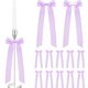 thumbnail image 1 of Paquete de 12 lazos de satén decorativos | Lazos estilo ballet para envolver regalos, ideales para fiestas de cumpleaños, botellas de vino, perfumes y velas | Accesorios de poliéster para, 1 of 6