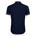 thumbnail image 4 of FRSASU Mens Short Sleeve Shirt Button Down Casual Summer Beach Shirts Vacation Wedding Tops with Pocket Navy, 4 of 8