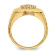 thumbnail image 2 of 14K Yellow Gold Ring Band Men's 3 to 15 mm (tapered), Size 5, 2 of 5