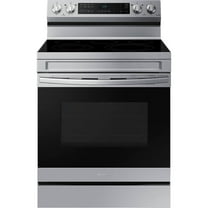 Samsung NE63A6511SS 6.3 Cu. Ft. Stainless Smart Freestanding Electric Range - NEW